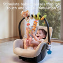 TUMAMA Baby Activity Toy Cute Bear Spiral Toy with Hanging Toys, Clips Detachable Sensory Stimulating Baby Toys 0-3 3-6 Months for Newborn Strollers Bassinets Crib Carseat by TinyTreasures Baby Boutique