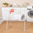 Household Essentials Clothes Drying Rack, Foldable, Expandable and Collapsible Laundry Drying Rack, White by TinyTreasures Baby Boutique