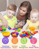 Yetonamr Counting Dinosaurs Montessori Toys for 3 4 5 Years Old Boys Girls, Toddler Preschool Learning Activities Toy for Kids Ages 3-5, 4-8, Birthday Gifts Sensory Toys by TinyTreasures Baby Boutique