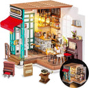 Rolife DIY Miniature Cafe House Kit for Adults to Build, Tiny House Making Kit with Furniture, Halloween/Christmas Decorations/Gifts by TinyTreasures Baby Boutique