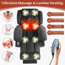 Three Motor Large-Wide Power Lift Chairs Recliners for Big and Tall Elderly, 180° Lay Flat Lift Chair, Infinite Position, Power Headrest, Heat & Vibration Massage (Plush Flannel, Dark Gray) by CozyNest Decor