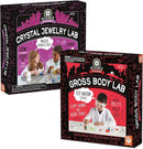 MindWare Science Academy Curious Kits (Crystal and Gross Body Labs) - Chemistry Kits for Kids by TinyTreasures Baby Boutique