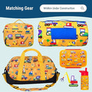 Wildkin 16-inch Kids Backpack – Durable, Padded & Spacious School Bag for Boys & Girls - Under Construction by TinyTreasures Baby Boutique