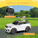 Kids Ride On Car with Remote, Licensed Land Rover Electric Car, Ride On Toys for Kids 3-8 with Mp3 Player, Rocking, Pull Rod by TinyTreasures Baby Boutique