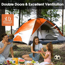 MOON LENCE Instant Pop Up Tent for 3-4 Person - Automatic Portable, Windproof for Camping, Hiking, Mountaineering by TinyTreasures Baby Boutique