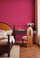Dimoon 118''x17.7'' Pink Peel and Stick Wallpaper Contact Paper Modern Self Adhesive Wall Paper Removable Renter Friendly Textured Solid Color Shelf Cabinet Vinyl Roll (118''x17.7'',Rose Red) by GreenHaven Gardens
