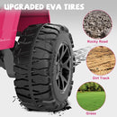 ANPABO 24V 2 Seater Ride On Car for Kids w/EVA Tires, 4X200W Motors, 4 Shock Absorbers, 2.4G Remote Control, Bluetooth Radio, LED Headlights & Searchlights, Electric Car for Kids Ages 3-8, Pink by TinyTreasures Baby Boutique