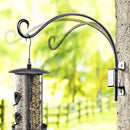 Qiang Ni Swivel Plant Hanger Bracket: Bird Feeder Hanger for Outdoor Wall Mount (12 - A, 12 Inch) by GreenHaven Gardens