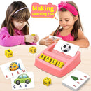 Educational Toys for 3-5 Year Old Girls Gifts, Matching Letter Game Preschool ABC Learning Toys for Kids Ages 4-8 Years, Christmas Birthday Gifts for Toddler Toys Age 2-4 by TinyTreasures Baby Boutique
