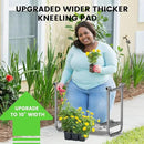 Upgraded Kneeler and Seat - Thicken & Widen Soft Kneeling Pad, Heavy Duty Gardening Stool with 2 Tool Bags & 4 Garden Tools, Gifts for Women, Men & Seniors by GreenHaven Gardens