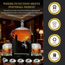 The Wine Savant Football Gifts for Men Dad