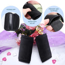 COOLBEBE New Babybody Support & Strap Covers Set for Newborn Infant Toddler- Extra Soft Stroller Cushion Pads Car Seat Insert, Perfect for Carseats, Strollers, Swings, Black by TinyTreasures Baby Boutique