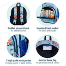 Wildkin 12-inch Kids Backpack – Padded, Adjustable, Ideal for Daycare & Travel - Firefighters by TinyTreasures Baby Boutique