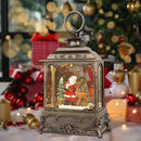 Christmas Snow Globes,Christmas Decorations for Home,with 6 Hour Timer,Musical Snow Globe,Battery Or USB Powered,Christmas Lantern,Christmas Festival Decor, Santas Reindeer by CozyNest Decor