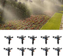 Rocking Arm Sprinklers,10PCS Plastics G 1/2 Male Thread 360° Rotating Sprinklers Watering Sprinkler for Yard Lawn and Grass Irrigation 4.7x4.5in by GreenHaven Gardens