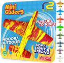 Airplane Toy Foam Glider Plane for Kids: Best Outdoor Toys for Boys & Girls All Ages. Easter Basket Stocking Stuffers Birthday Gift Ideas. Summer Yard Games Great Gifts for Age 4 5 6 7 8 9 Year Olds by TinyTreasures Baby Boutique