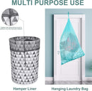 Laundry Bags, Mesh Heavy Duty 24" x 36" with Drawstring Closure, 3-Pack, Black by TinyTreasures Baby Boutique