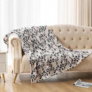 MERRYLIFE Pink Cheetah Throw Blanket Decorative Fleece Throw | Ultra-Plush Colorful | Couch Blanket Travel Lap | Home Gift Use(50" 60",Pink Cheeath) by CozyNest Decor