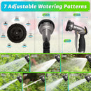 AUTOMAN Garden Hose Nozzle - 2 Pack, 100% Metal High Pressure Spray Nozzle, Labor-Saving Design, Heavy Duty for Garden Watering, Car Washing, Window Cleaning, Pets Bathing by GreenHaven Gardens