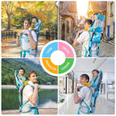 Baby Hiking Backpack Carrier with Rain Cover Sun Shade - Safe Backrest & Ergonomic Seat for Toddlers - Holds Up to 40 Pound - 6 Months to 3 Years by TinyTreasures Baby Boutique