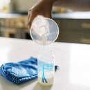 Dr. Brown's 100% Silicone One-Piece Breast Pump,Hands-Free Breast Milk Collector with Anti-Colic Options+ Baby Bottle (4 oz/120 mL),Level 1 Nipple,Travel Lid and Travel Bag by TinyTreasures Baby Boutique