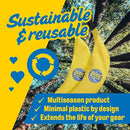 Boot Bananas Shoe Moisture Absorber | Long-Lasting, Reusable Sports Shoe Drying Inserts Without Heat or Electricity | Eco-Conscious | Drys Footwear in 4 to 6 Hours | 1 Pair by CozyNest Decor