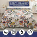 Boho Cotton Throw Blanket - Ultra-Soft Rustic Quilt for Bed, Home Decor & Travel - Large 60"x80" Muslin Blanket - All-Season Lightweight Bedspread & Throw for Women & Moms by CozyNest Decor