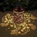 Solar Lantern Outdoor Hanging Lights Birthday Gifts for Women Mom and Grandma Cat and Butterfly Metal Garden Decor Outdoor Waterproof LED Solar Lanterns for Patio, Yard, Pathway,Landscape