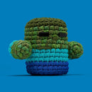 The Woobles Minecraft Crochet Kit – Beginner Crochet Kit for Adults & Kids, Easy Knitting Kit with Woobles Yarn, DIY Crafts, Crochet Animals, Minecraft Toys, Gift for Gamers & Crafters (Zombie) by TinyTreasures Baby Boutique