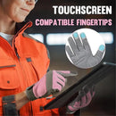 HANDLANDY Women Safety Work Gloves Utility Touch Screen Working Grip Glove for Yardwork Gardening Breathable Mechanic Gloves by GreenHaven Gardens