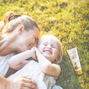 Baby 100% mineral Zinc Oxide baby sunscreen – safe natural sunblock lotion for babies: SPF50 Broad Spectrum UVA UVB,For sensitive skin Baby Face Body Protection, Sunblock Cream 2.5 Oz by CozyNest Decor