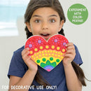 Creative Roots Paint Your Own Stepping Stones Multipack with Butterfly, Unicorn, & Heart, 3 Ceramic Stepping Stones (7 Inch Each), 18 Acrylic Paints, 3 Paintbrushes, Ages 8+ by TinyTreasures Baby Boutique