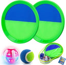 Ayeboovi Kids Outdoor Beach Pool Toys Toss and Catch Ball Set Upgraded Light UP Ball Yard Lawn Games for 3-10 Years Boys Girls Toddlers Easter Basket Stuffers-Green by TinyTreasures Baby Boutique