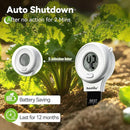 RAINPOINT Digital Compact Soil Moisture Meter for Indoor/Outdoor Plants, Soil Probe Hygrometer Sensor Tester Sets for Garden Lawn Farm, Easy Operation House Pot Plants Moisture Detector- 3 pcs by GreenHaven Gardens