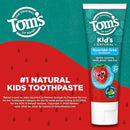 Tom's of Maine Natural Kid's Fluoride Free Toothpaste, Ages 2+, Silly Strawberry, 5.1 oz. 3-Pack (back in original formula) by CozyNest Decor