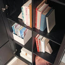 Sauder Tall Storage Cabinet, Black, 4 Adjustable Shelves, Multi-Room Use by CozyNest Decor