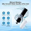 Waterdrop NSF/ANSI 42&372 Standard Gravity Water Filter, Replacement for Berkey® BB9-2® Black Filters & PF-2® Fluoride Filters, Berkey® Gravity Water Filter System and Waterdrop King Tank Series by CozyNest Decor