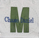 Personalized Baby Blanket Baby Quilt Monogrammed Blankets for Boys and Girls Embroidered Baby Gifts Chase by TinyTreasures Baby Boutique