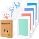 4-Pack Inkless Baby Hand and Footprint Kit - Mess Free Ink Pad for Newborn Keepsake, Dog Nose & Paw Print Kit, Clean Touch Ink Pad for Baby Hand & Footprints, Ideal New Mom Gifts (Popsicle) by TinyTreasures Baby Boutique
