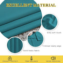 NICETOWN Peacock Teal Blackout Kids Room Curtains, Grommet Thermal Curtains & Drapes Room Darkening Window Treatment Sound Reducing for Bedroom, 2 Panels, W66 x L66 by TinyTreasures Baby Boutique