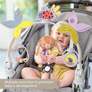 Taf Toys Baby Activity Arch, Stroller and Car Seat Toy Attachment with Rattling Beads Maze and Double-Sided Spinning Mirror, Ideal for Baby’s Fine Motor Skills Development, 0-12 Months by TinyTreasures Baby Boutique