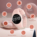 Kids Watches for Girls Boys Digital Sport Watch with Step Counter Pedometer Vibration Alarm Clock, No App Waterproof Fitness Tracker Kids Watch Boys Girls Teens Students Ages 5-16 by TinyTreasures Baby Boutique