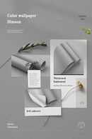 Dimoon 236''x17.7'' Grey Peel and Stick Wallpaper Contact Paper Modern Self Adhesive Wall Paper Removable Renter Friendly Textured Solid Color Shelf Cabinet Vinyl Roll (236''x17.7'',Grey) by GreenHaven Gardens
