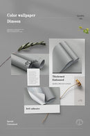 Dimoon 118''x17.7'' Grey Peel and Stick Wallpaper Contact Paper Modern Self Adhesive Wall Paper Removable Renter Friendly Textured Solid Color Shelf Cabinet Vinyl Roll (118''x17.7'',Grey) by GreenHaven Gardens