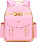 Gazigo Children Princess Waterproof PU Backpack for Girls Elementary School Girl Bookbags by TinyTreasures Baby Boutique