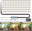 LED Plant Grow Light Strip, 36W 360 LEDs Grow Lights for Indoor Plants Full Spectrum with 6/12/16H Timer, 660nm/3000K/6000K Sunlike Grow Lamp for Seeds Starting Hydroponics Succulents by GreenHaven Gardens