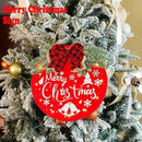 HOMCDALY Merry Christmas Welcome Sign for Front Door, Red X-mas Sign with Light, Holiday Door Decoration Wooden Hanging Sign, Christmas Decoration, Wall Art, Wall Decor(Red) by CozyNest Decor