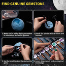 GobiDex Gemstones Dig Kit, Solar System Science Kit for Kids, Excavate 15 Real Gems, STEM Educational Space Toys Planet Collection Kit, Archaeology Geology Science Projects Gift for Boys&Girls Age 6+ by TinyTreasures Baby Boutique
