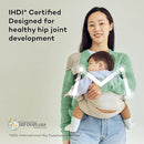 Konny Baby Carrier Hip Seat, Dual Support IHDI Certified with Two Safety Pads, Adjustable Wraps Sling Wearable One Size Fits All, Baby Essentials for 6 to 48 Months up to 44 lbs -Grey Beige by TinyTreasures Baby Boutique