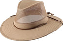 Home Prefer Cotton Summer Fedora Hat Wide Brim Sun Hats for Men Women UPF 50+ Sun Protection Cap for Fishing Hiking by GreenHaven Gardens